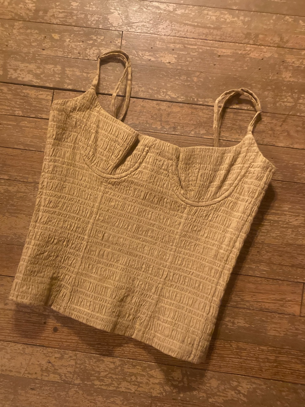 Nikki Chasin Feliz Bustier Top in Terracotta — Corset, Boning - Picture 2 of 15